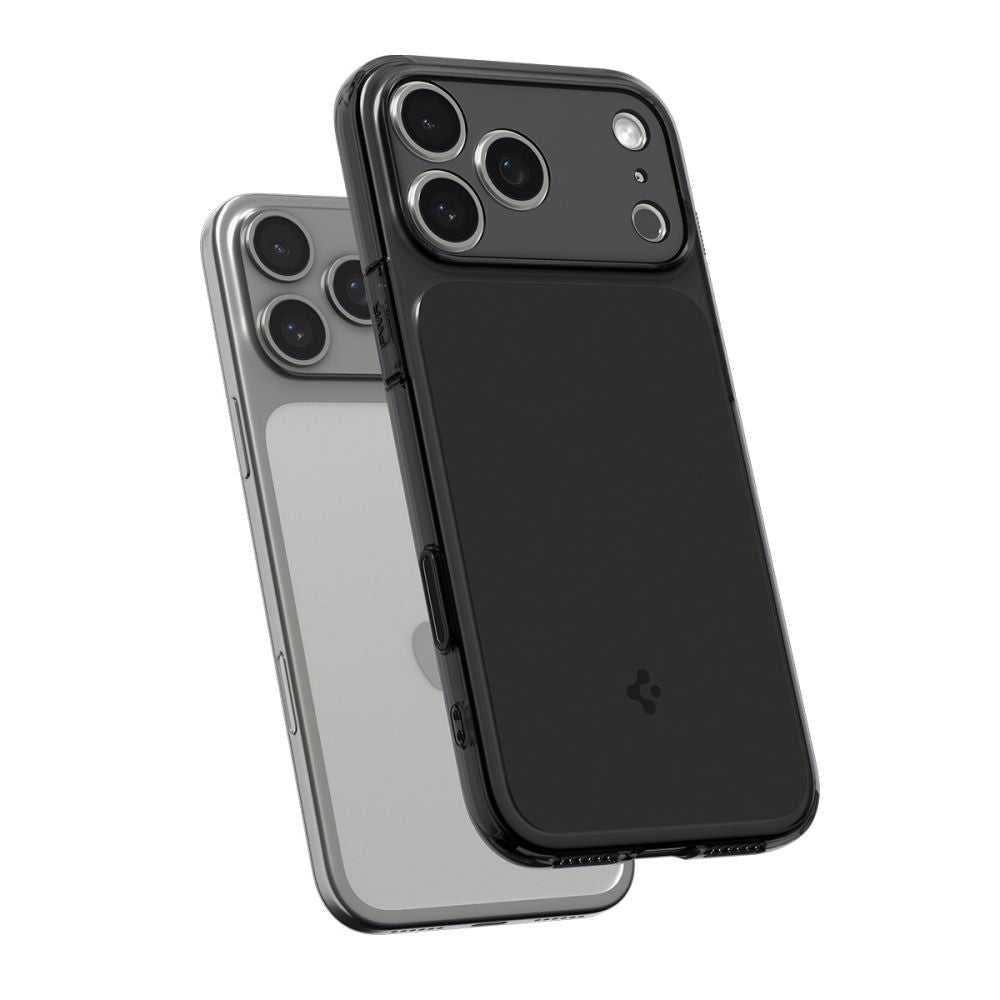 Husa MagSafe pentru Apple iPhone 17 Pro, Spigen, Ultra Hybrid T, Neagra Mata ACS10345