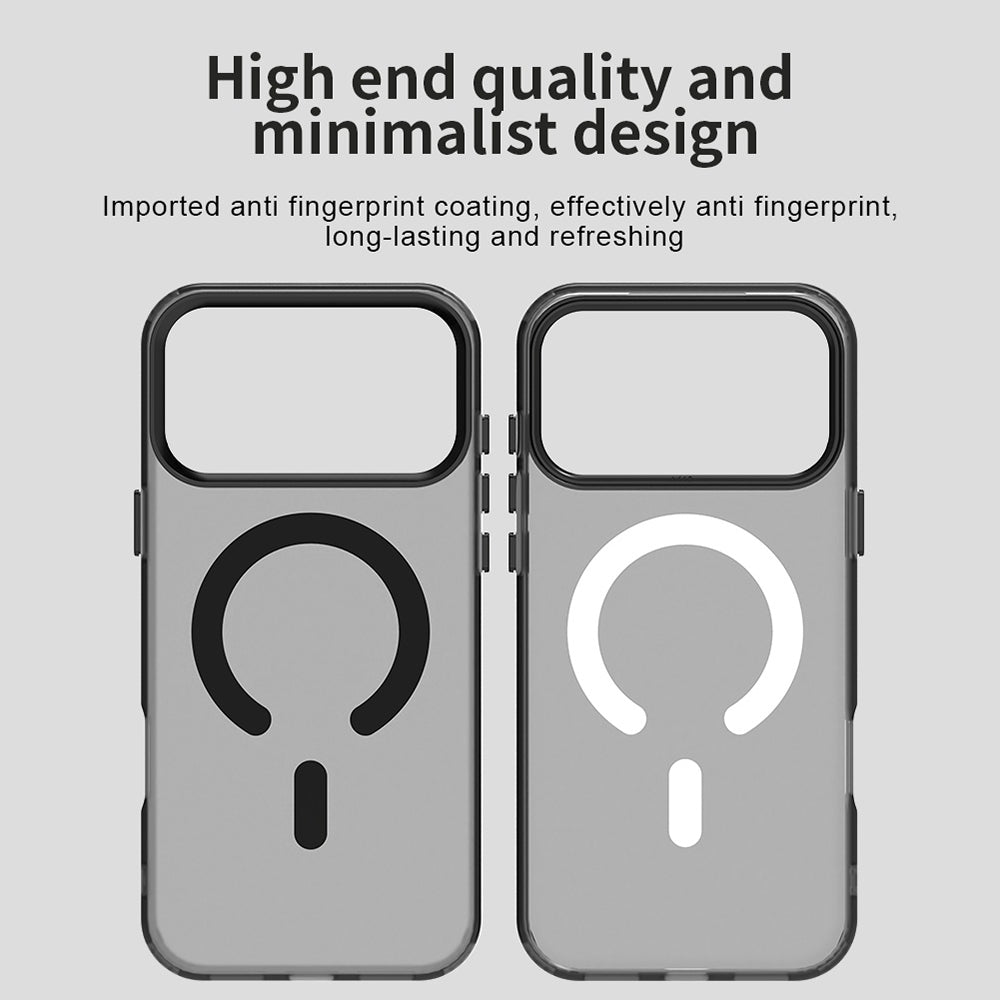 Husa MagSafe pentru Apple iPhone 17 Pro, Techsuit, CandyCase, Neagra