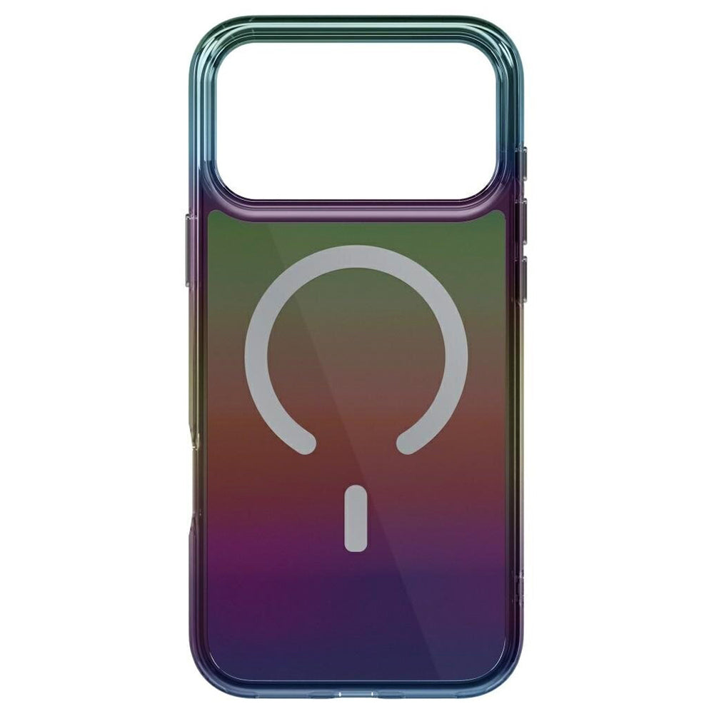 Husa MagSafe pentru Apple iPhone 17 Pro, UNIQ, Iridescia MagClick, Aurora