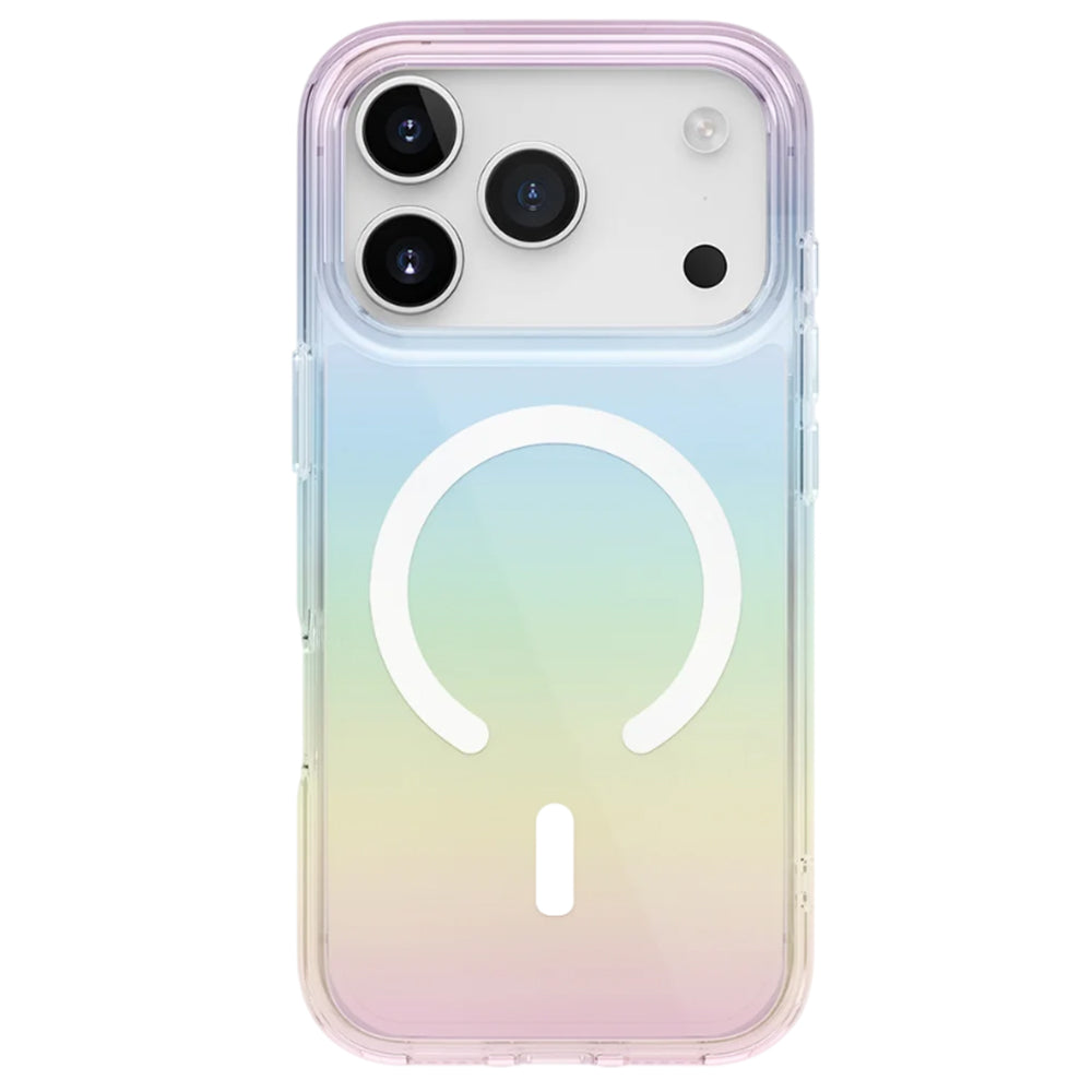 Husa MagSafe pentru Apple iPhone 17 Pro, UNIQ, Iridescia MagClick, Multicolor