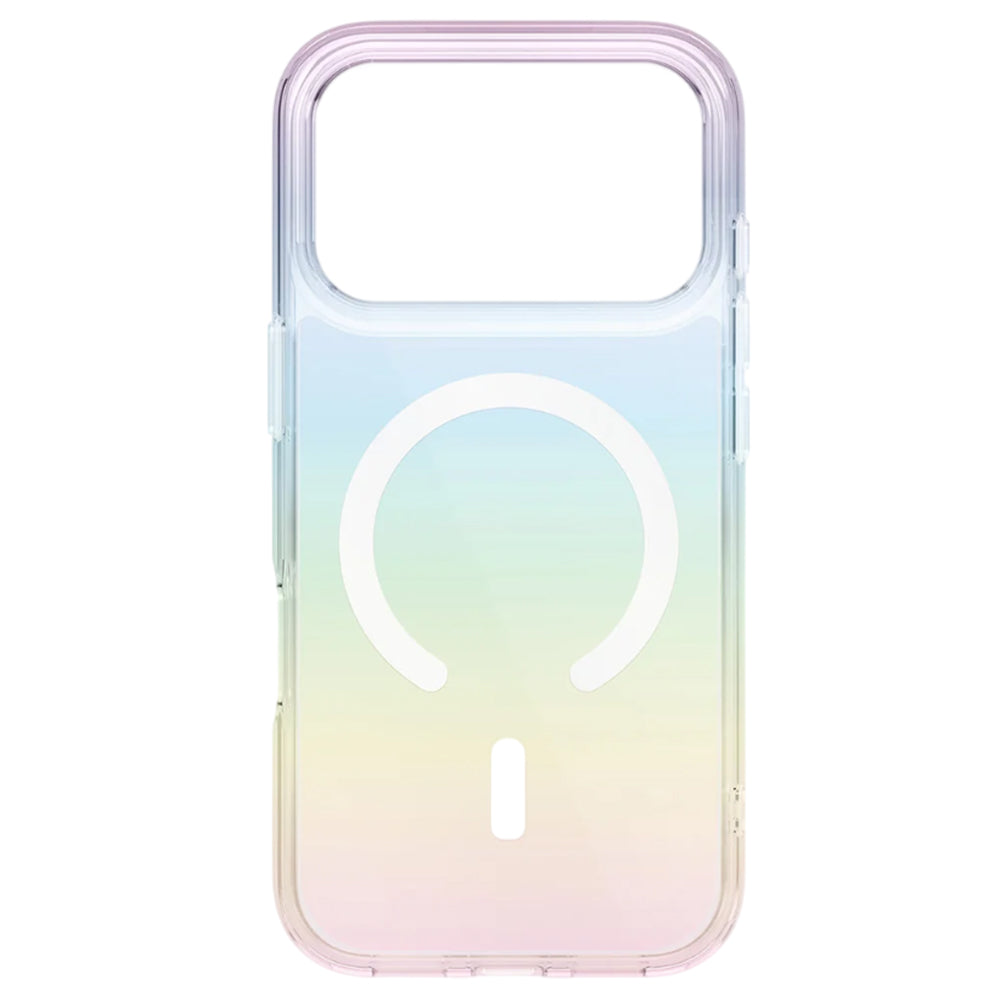 Husa MagSafe pentru Apple iPhone 17 Pro, UNIQ, Iridescia MagClick, Multicolor