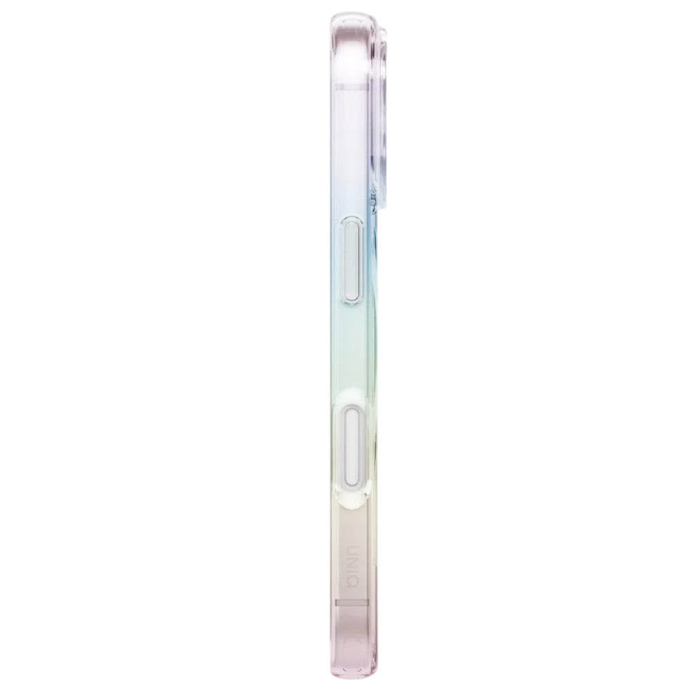 Husa MagSafe pentru Apple iPhone 17 Pro, UNIQ, Iridescia MagClick, Multicolor