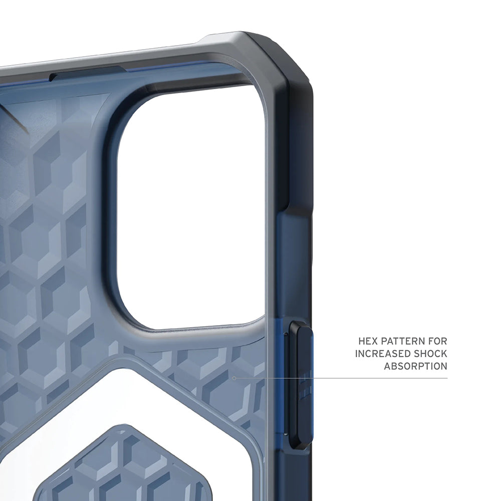 Husa MagSafe pentru Apple iPhone 17 Pro, Urban Armor Gear, Essential Armor, Albastra