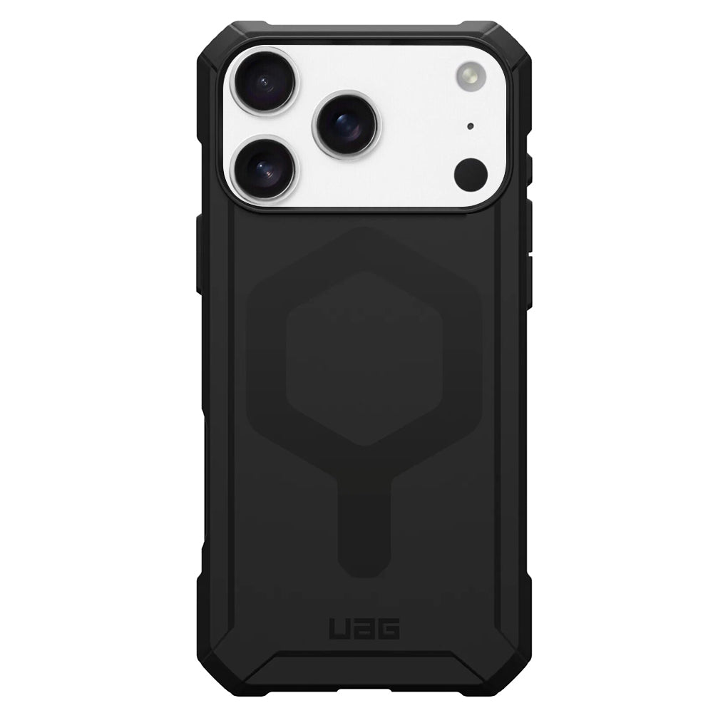 Husa MagSafe pentru Apple iPhone 17 Pro, Urban Armor Gear, Essential Armor, Neagra