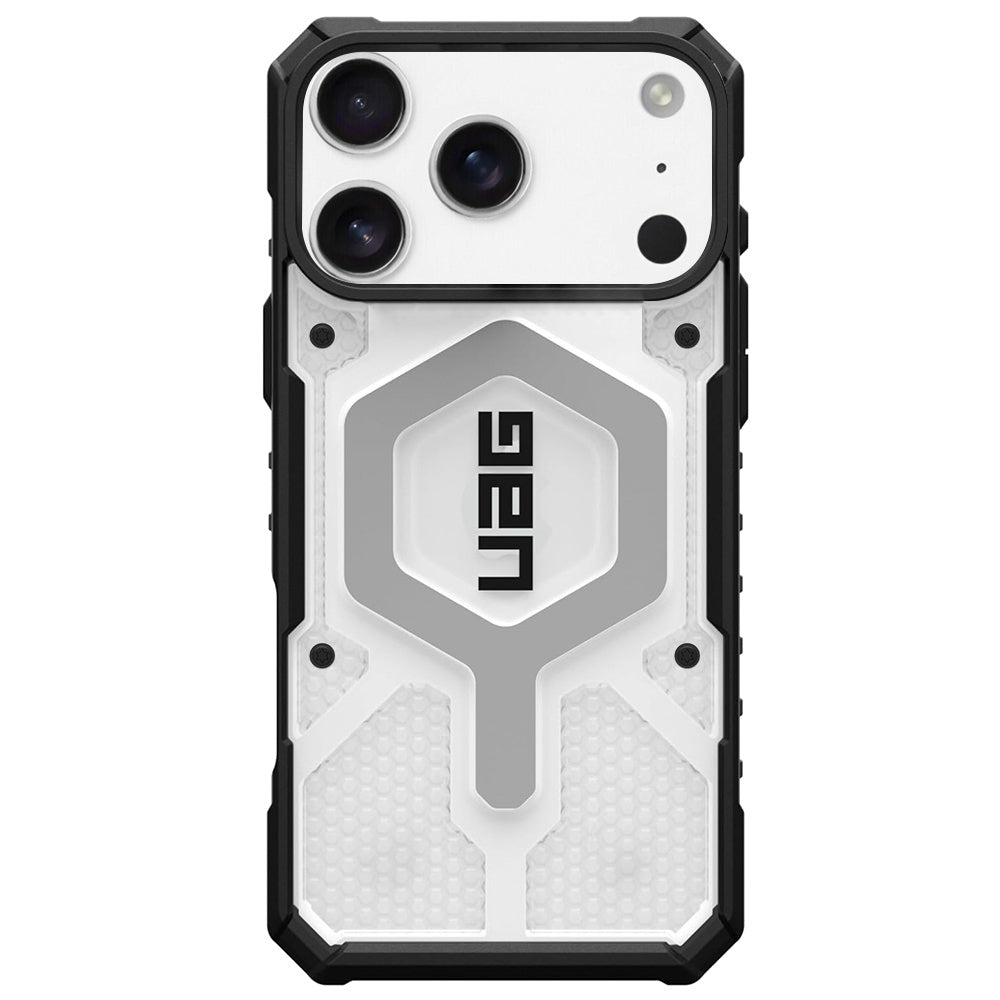 Husa MagSafe pentru Apple iPhone 17 Pro, Urban Armor Gear, Pathfinder Clear, Transparenta