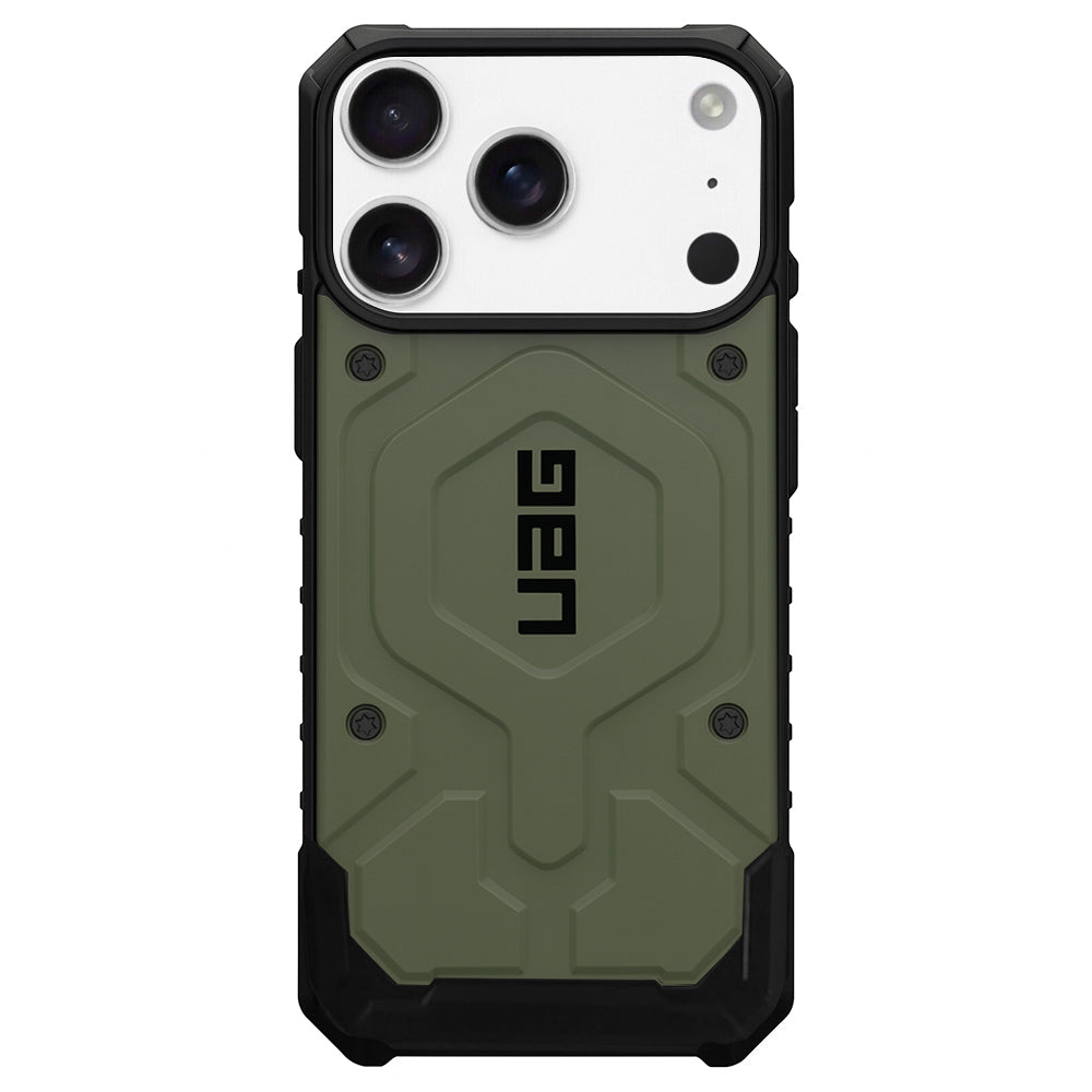 Husa MagSafe pentru Apple iPhone 17 Pro, Urban Armor Gear, Pathfinder, Verde