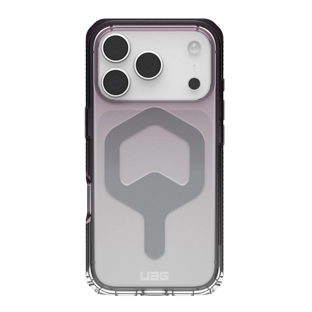 Husa MagSafe pentru Apple iPhone 17 Pro, Urban Armor Gear, Plyo, Neagra Transparenta