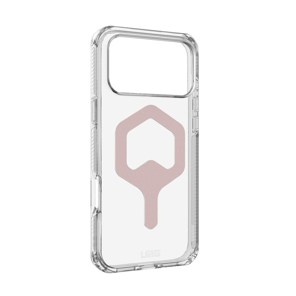 Husa MagSafe pentru Apple iPhone 17 Pro, Urban Armor Gear, Plyo, Roz Aurie