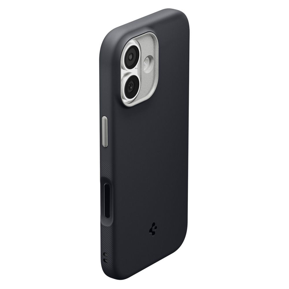 Husa MagSafe pentru Apple iPhone 17, Spigen, Caseology Nano Pop, Neagra ACS10366