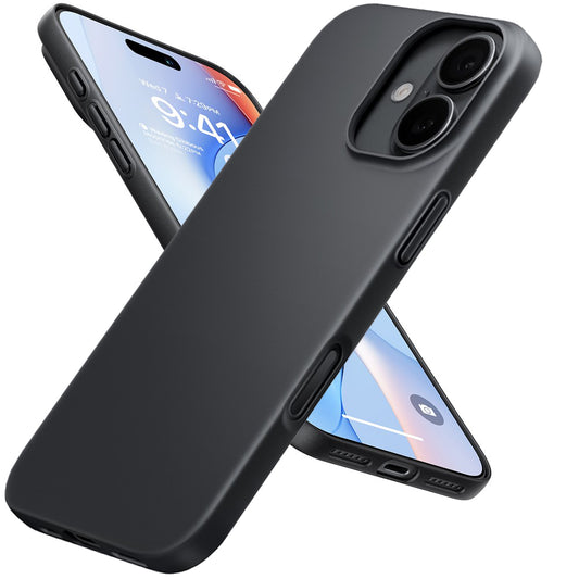 Husa MagSafe pentru Apple iPhone 17, Torras, SlimFit, Neagra