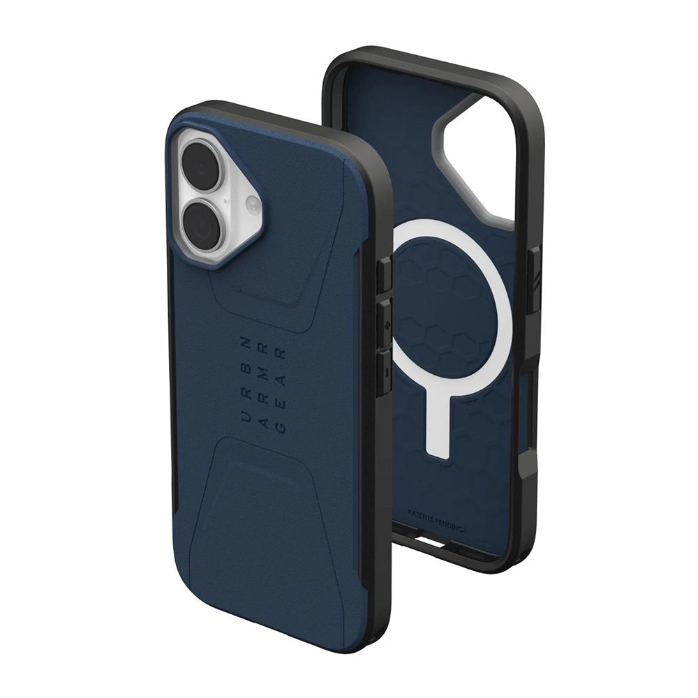 Husa MagSafe pentru Apple iPhone 17, Urban Armor Gear, Civilian, Bleumarin
