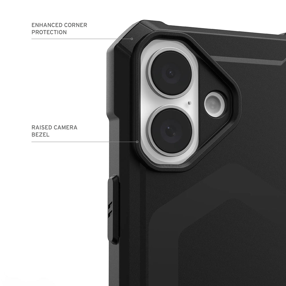 Husa MagSafe pentru Apple iPhone 17, Urban Armor Gear, Essential Armor, Neagra