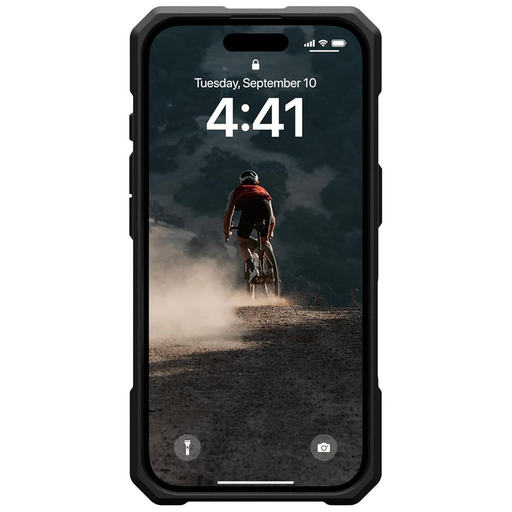Husa MagSafe pentru Apple iPhone 17, Urban Armor Gear, Monarch Pro Carbon, Neagra
