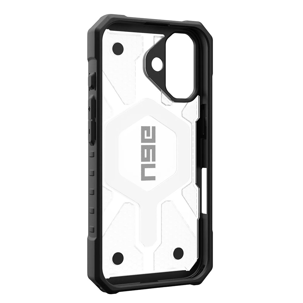 Husa MagSafe pentru Apple iPhone 17, Urban Armor Gear, Pathfinder Clear, Transparenta