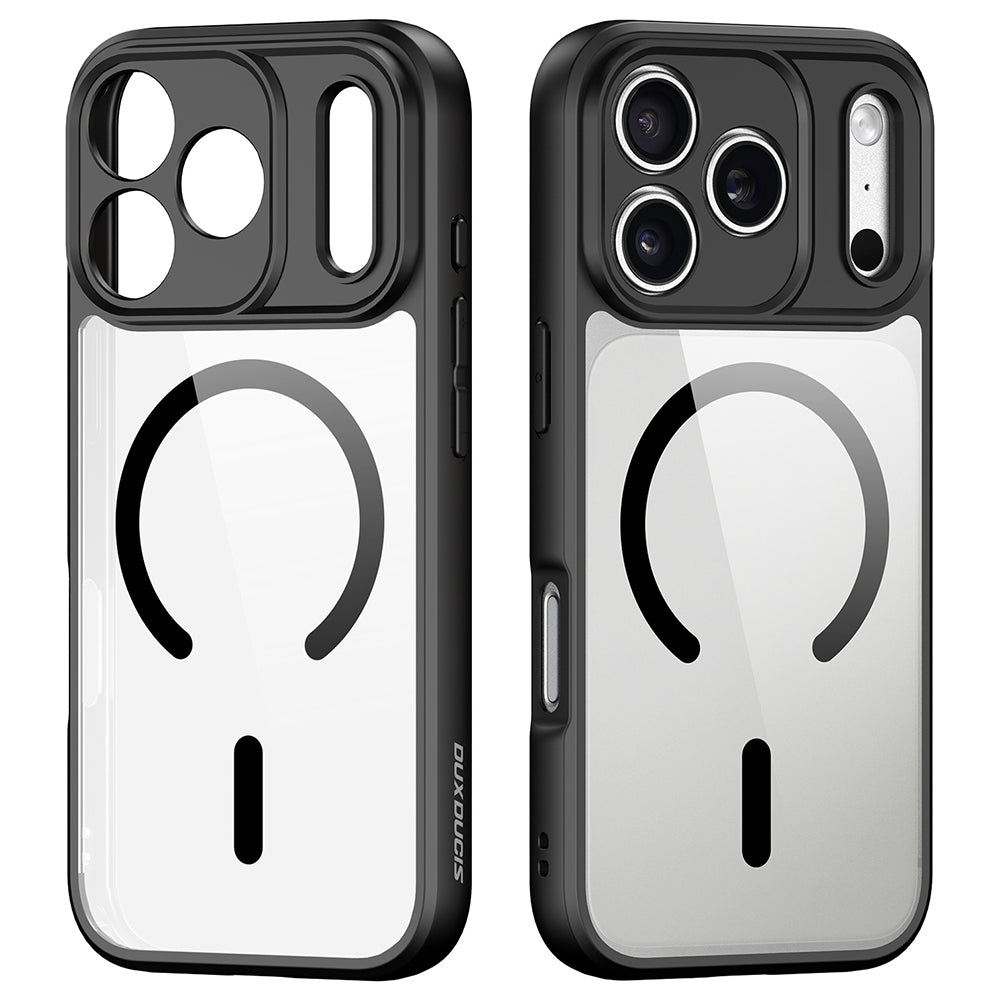 Husa MagSafe pentru Apple iPhone 18 Pro / 17 Pro, DUX DUCIS, Aimo, Neagra