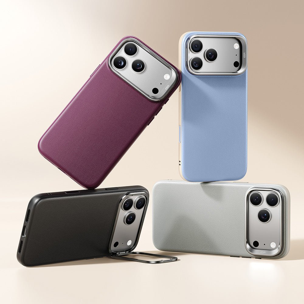 Husa MagSafe pentru Apple iPhone 18 Pro / 17 Pro, ESR, Atelier with Kickstand, Neagra