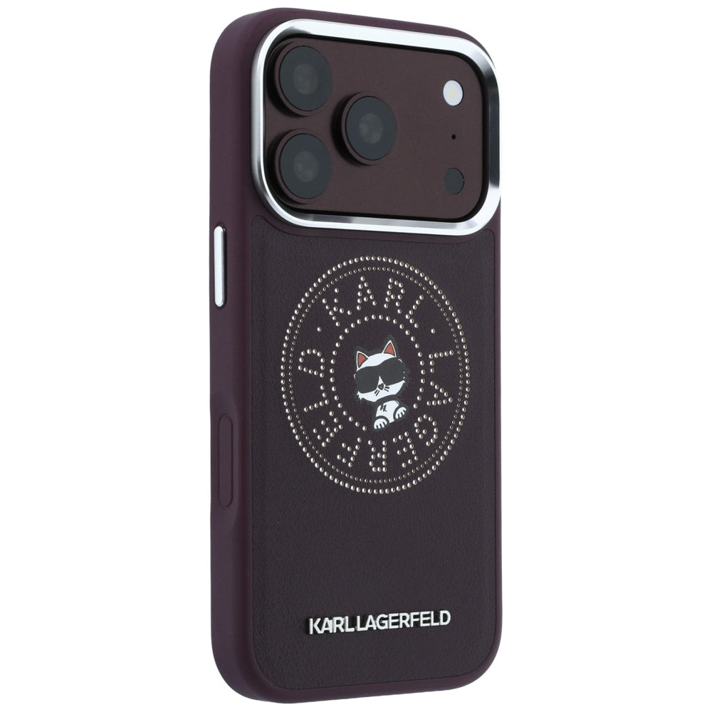 Husa MagSafe pentru Apple iPhone 18 Pro / 17 Pro, Karl Lagerfeld, Point and Choupette Sketch, Visinie