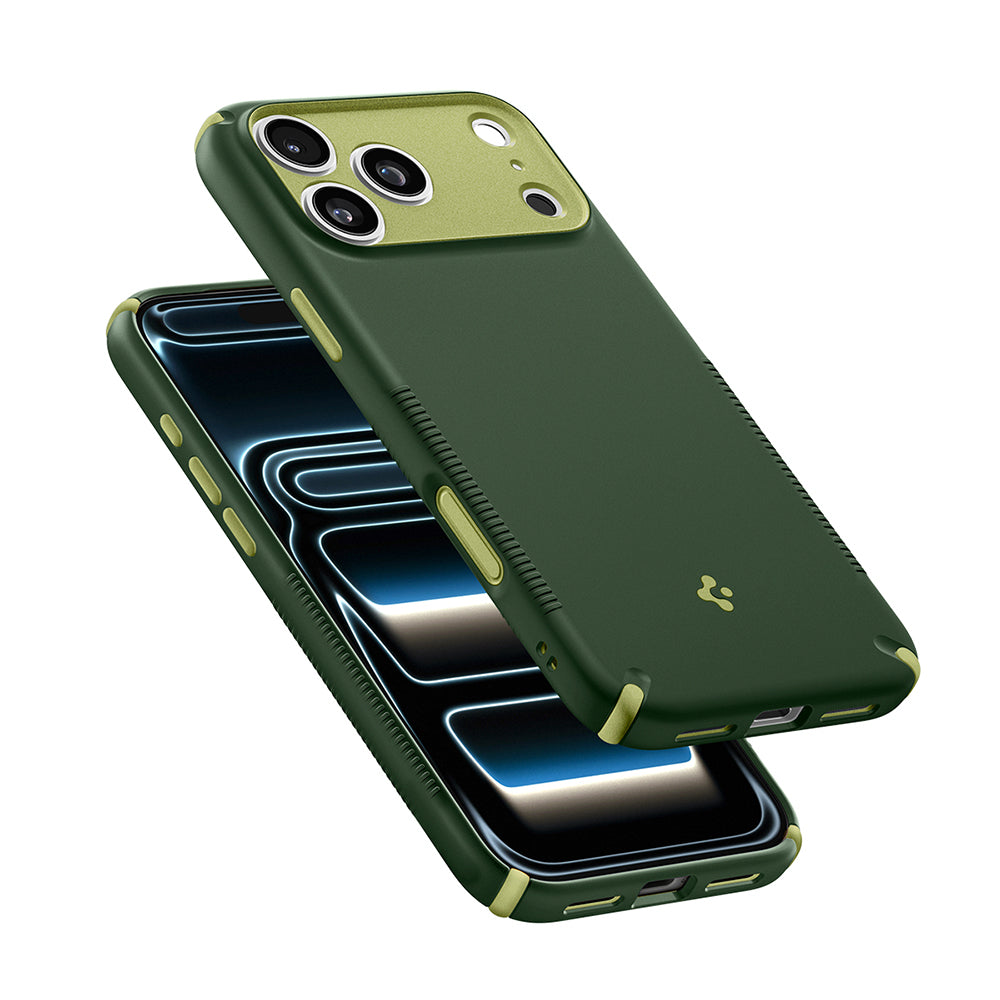 Husa MagSafe pentru Apple iPhone 18 Pro / 17 Pro, Spigen, Caseology Nano Pop Hybrid, Verde ACS12176