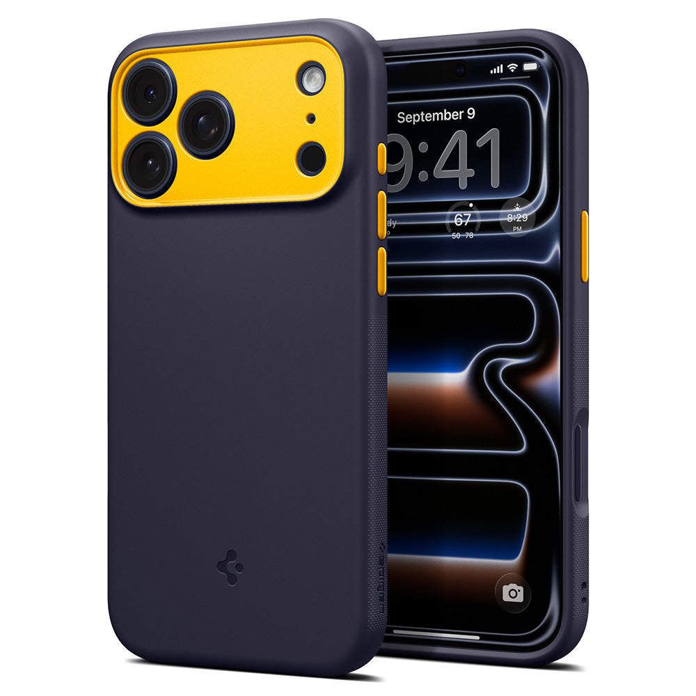 Husa MagSafe pentru Apple iPhone 18 Pro / 17 Pro, Spigen, Caseology Nano Pop, Mov ACS12178