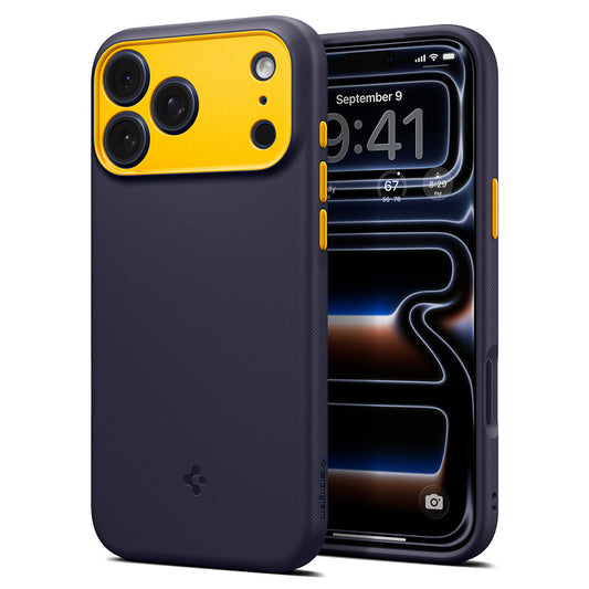 Husa MagSafe pentru Apple iPhone 18 Pro / 17 Pro, Spigen, Caseology Nano Pop, Mov ACS12178