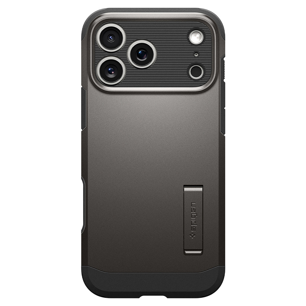 Husa MagSafe pentru Apple iPhone 18 Pro / 17 Pro, Spigen, Tough Armor T, Gri ACS12174