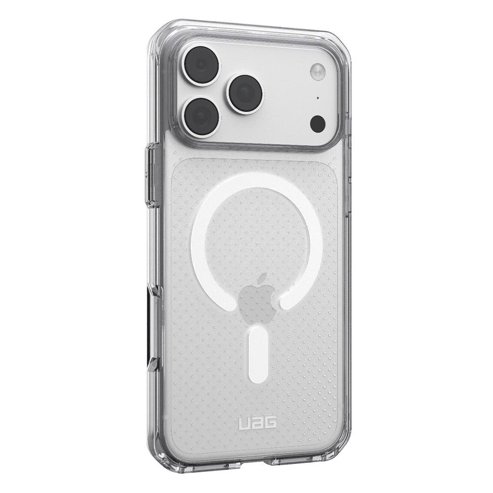 Husa MagSafe pentru Apple iPhone 18 Pro / 17 Pro, Urban Armor Gear, Dot, Argintie
