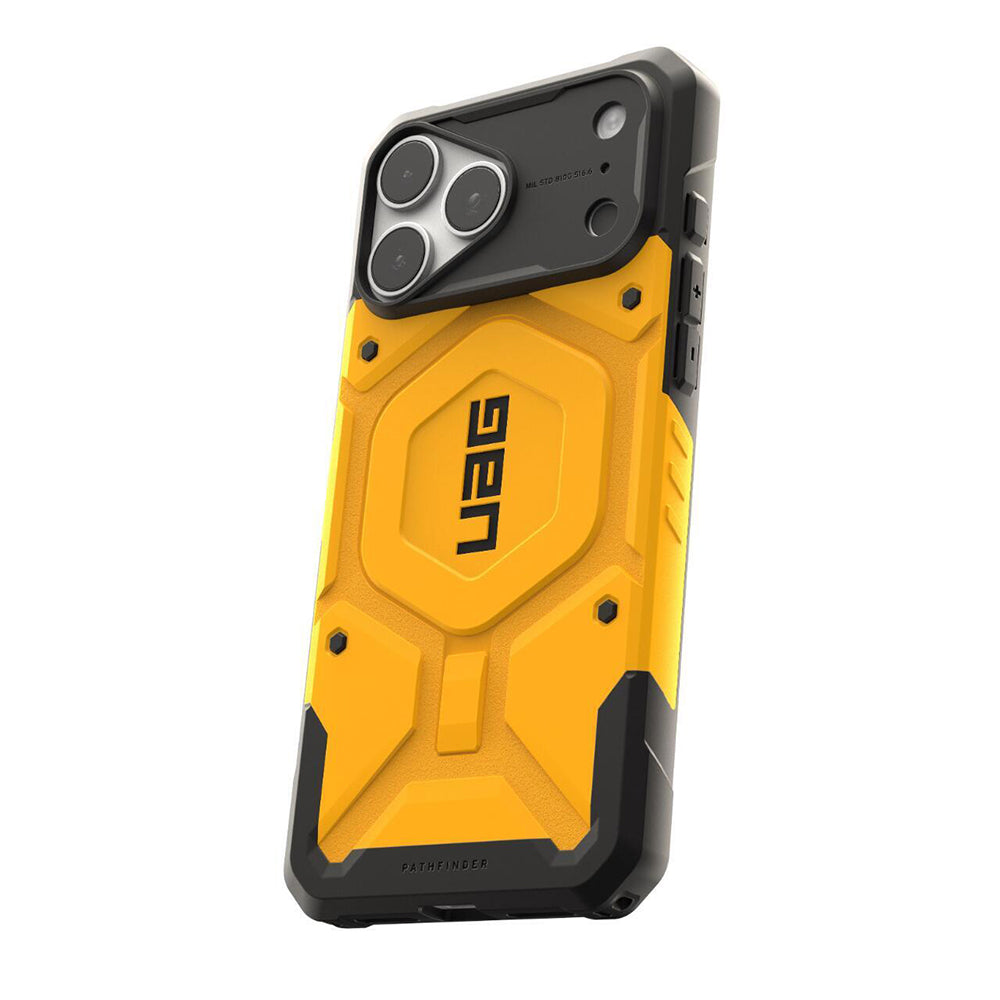 Husa MagSafe pentru Apple iPhone 18 Pro / 17 Pro, Urban Armor Gear, Pathfinder, Galbena