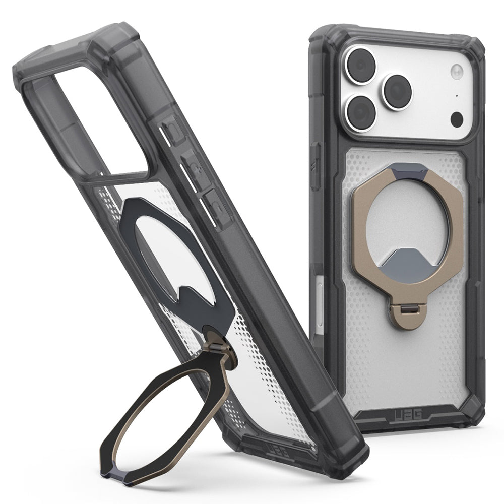 Husa MagSafe pentru Apple iPhone 18 Pro / 17 Pro, Urban Armor Gear, Plasma XTE, Gri