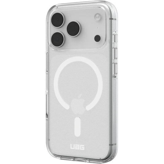 Husa MagSafe pentru Apple iPhone 18 Pro / 17 Pro, Urban Armor Gear, Scout Clear, Alba