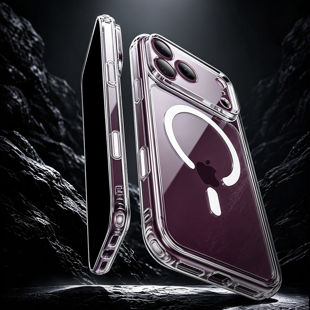 Husa MagSafe pentru Apple iPhone 18 Pro, ESR, Classic Hybrid, Transparenta