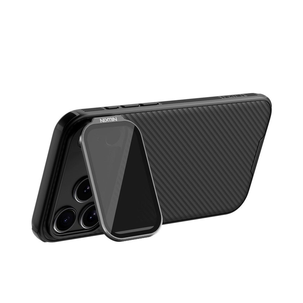 Husa MagSafe pentru Apple iPhone 18 Pro Max / 17 Pro Max, Nillkin, CamShield Prop, Neagra