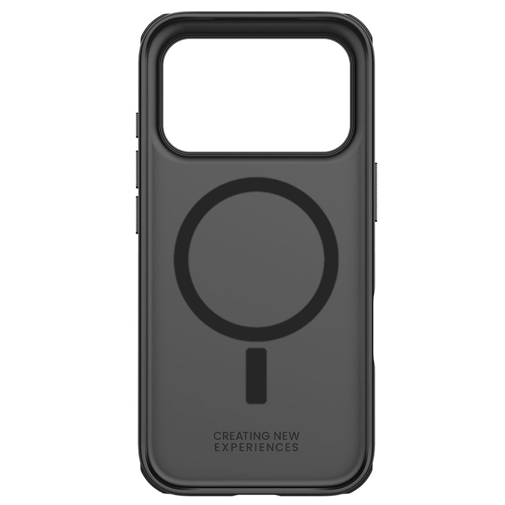 Husa MagSafe pentru Apple iPhone 18 Pro Max / 17 Pro Max, Nillkin, Super Shield Pro, Neagra Satinata