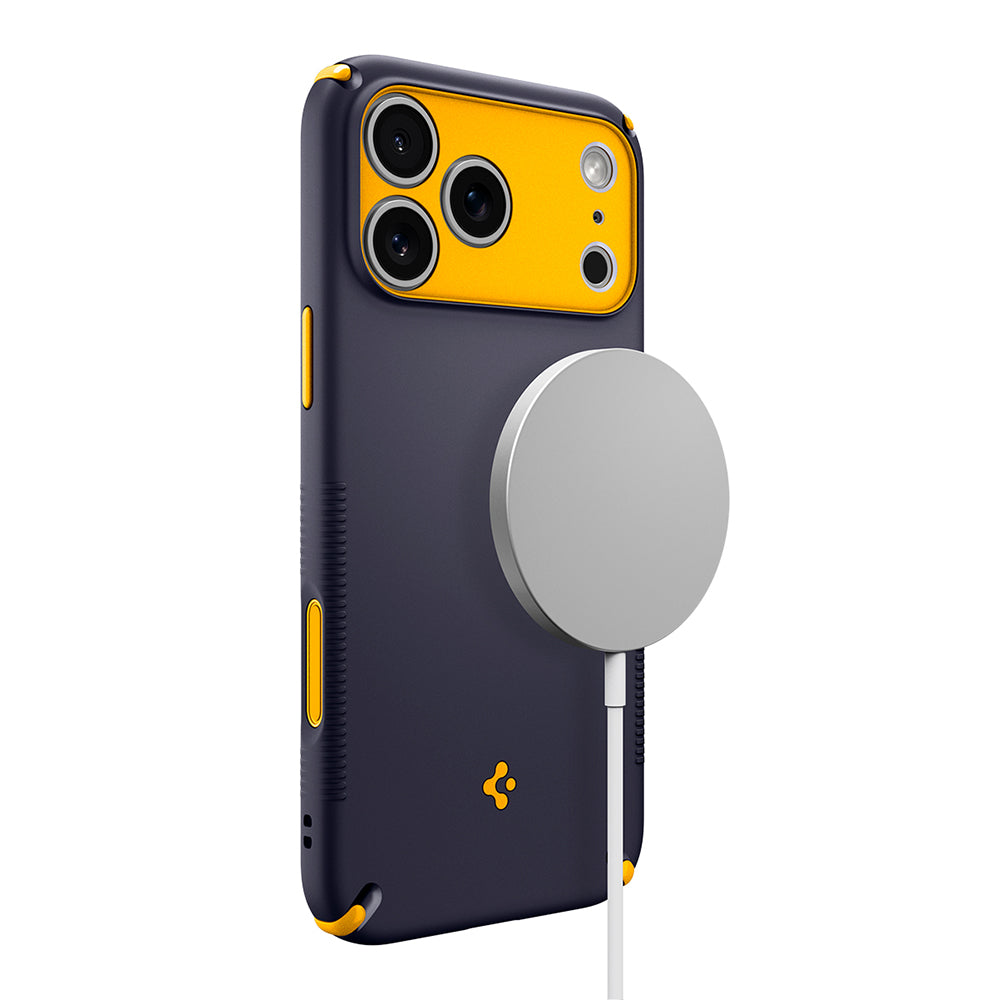 Husa MagSafe pentru Apple iPhone 18 Pro Max / 17 Pro Max, Spigen, Caseology Nano Pop Hybrid, Mov ACS12138