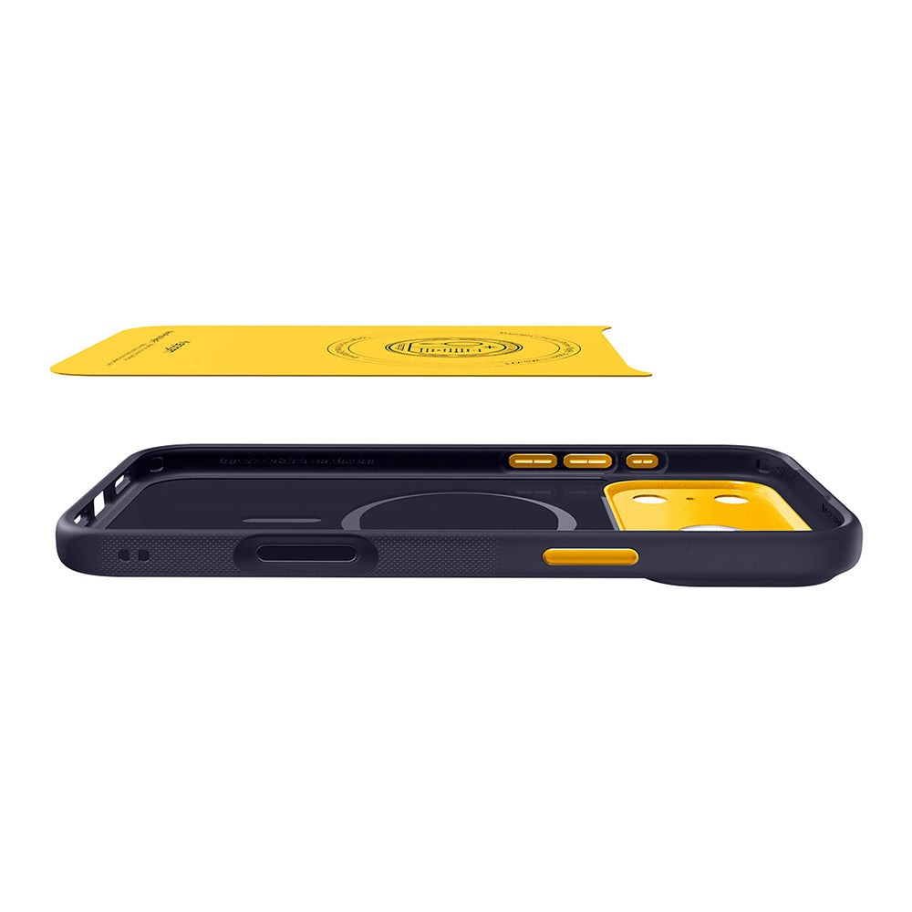 Husa MagSafe pentru Apple iPhone 18 Pro Max / 17 Pro Max, Spigen, Caseology Nano Pop, Mov ACS12140