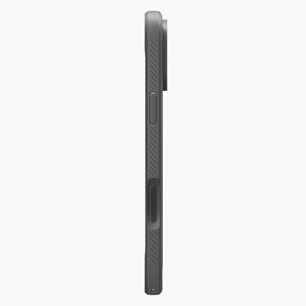 Husa MagSafe pentru Apple iPhone 18 Pro Max / 17 Pro Max, Spigen, Rugged Armor, Gri ACS12110