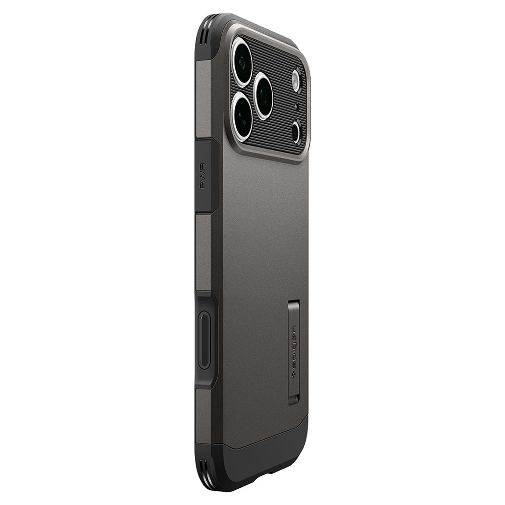Husa MagSafe pentru Apple iPhone 18 Pro Max / 17 Pro Max, Spigen, Tough Armor T, Gri ACS12137