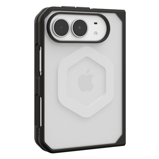 Husa MagSafe pentru Apple iPhone Duo, Urban Armor Gear, Mouve, Transparenta