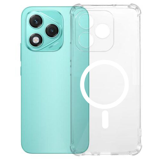 Husa MagSafe pentru Honor 400 Lite, Techsuit, Shockproof, Transparenta