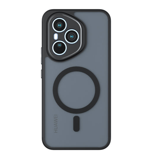 Husa MagSafe pentru Honor 400 Pro, Techsuit, PureFrost, Neagra