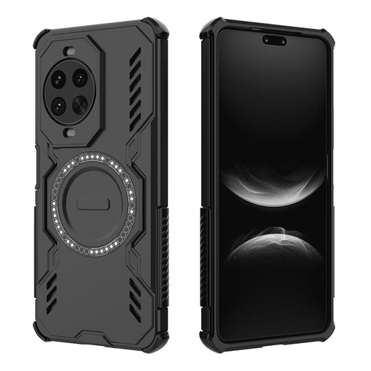 Husa MagSafe pentru Huawei nova 14 Pro, Techsuit, ArmorMag, Neagra