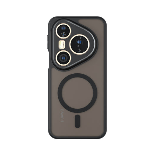 Husa MagSafe pentru Huawei Pura 80 Ultra, Techsuit, PureFrost, Neagra Satinata