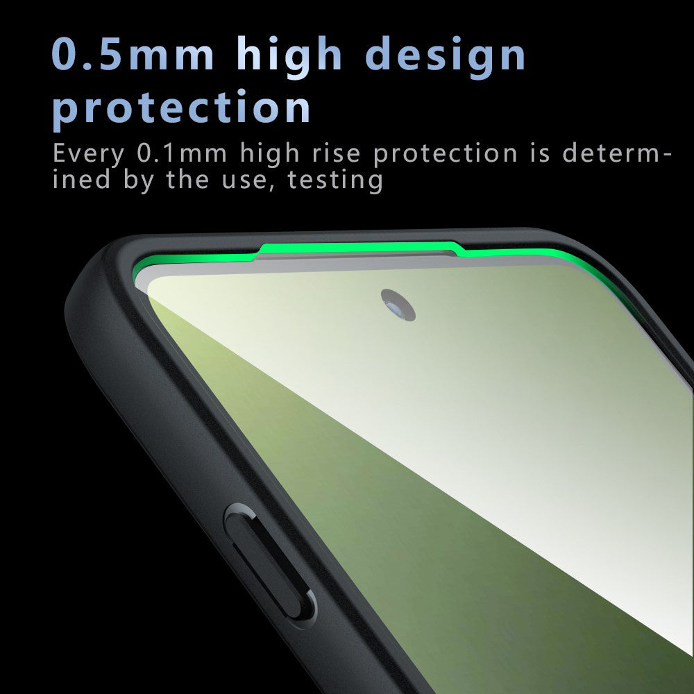 Husa MagSafe pentru Motorola Moto G67 Power / G57 Power, Techsuit, PureFrost, Neagra Satinata