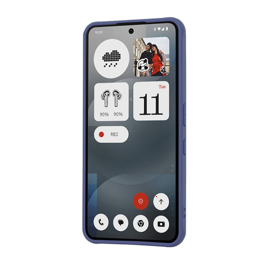 Husa MagSafe pentru Nothing Phone (3a), Techsuit, HaloFrost, Bleumarin