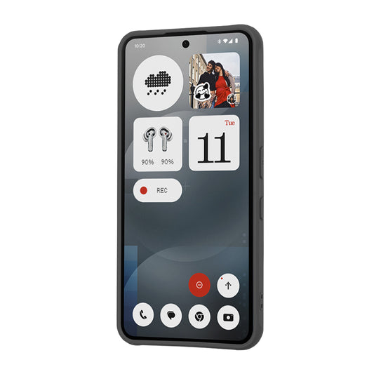 Husa MagSafe pentru Nothing Phone (3a), Techsuit, HaloFrost, Fumurie