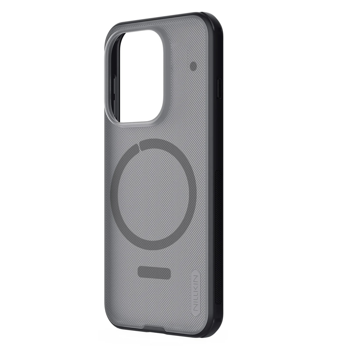 Husa MagSafe pentru OnePlus 15, Nillkin, Super Shield Pro, Neagra Transparenta Satinata