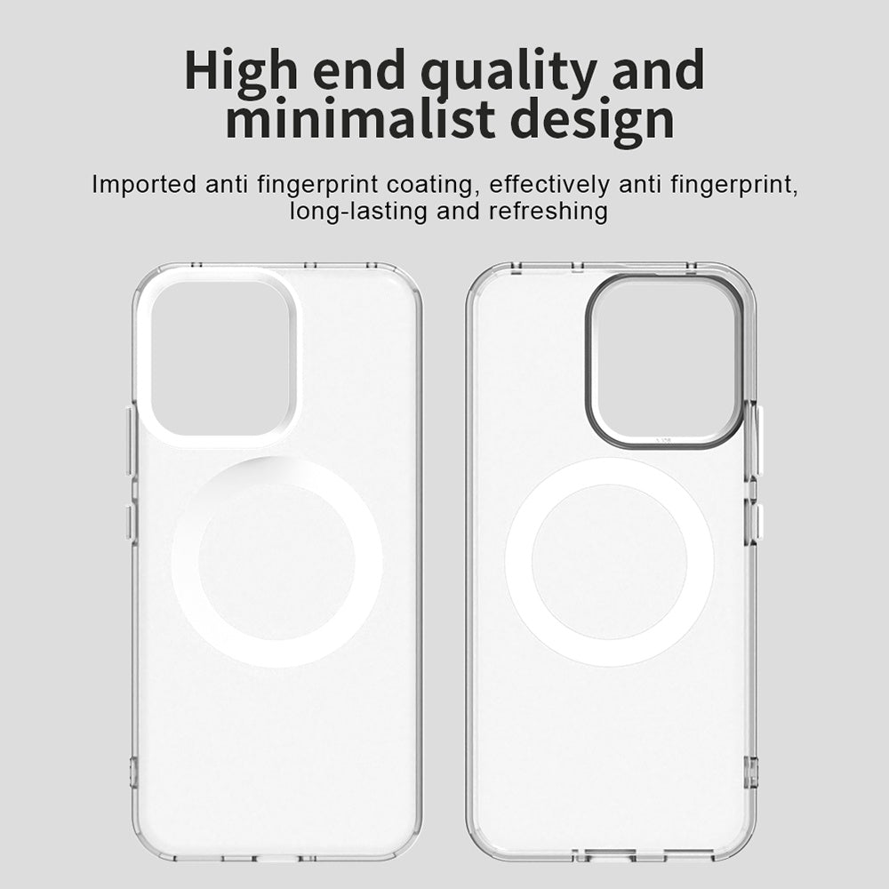 Husa MagSafe pentru Oppo Reno14, Techsuit, CandyCase, Alba