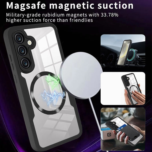 Husa MagSafe pentru Samsung Galaxy S24+ S926, Techsuit, ColorVerse 360, Albastra