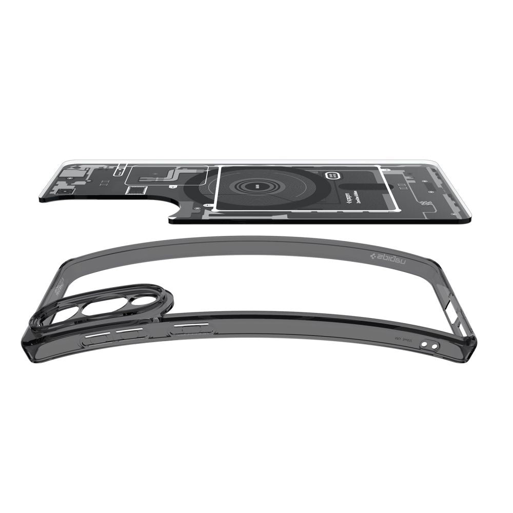 Husa MagSafe pentru Samsung Galaxy S25 Edge S937, Spigen, Ultra Hybrid Zero One, Neagra ACS09415