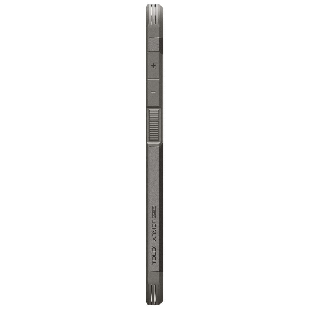 Husa MagSafe pentru Samsung Galaxy S25 FE, Spigen, Tough Armor, Gri ACS10030