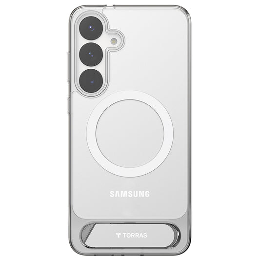 Husa MagSafe pentru Samsung Galaxy S25+ S936, Torras, Pstand, Transparenta